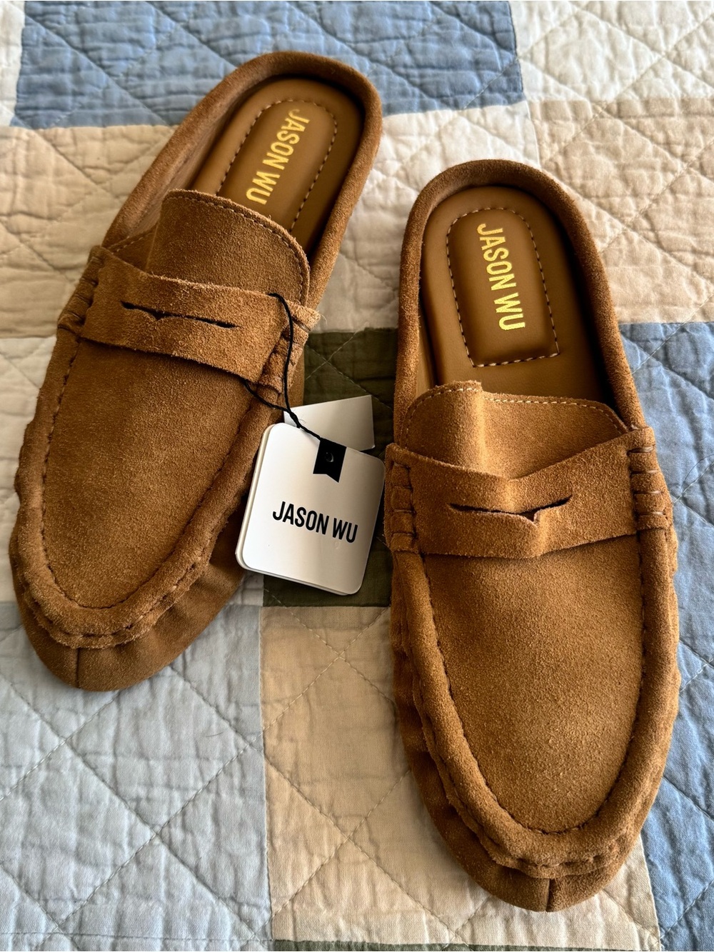 Jason Wu Suede Mule Loafers 7.5 NWT
